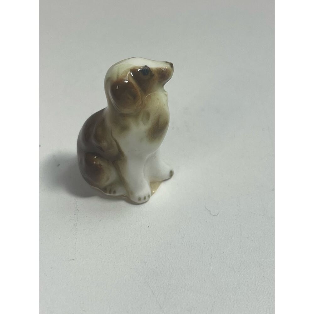 Vintage Collie Lassie Miniature ceramic Dog Puppy - Picture 4 of 5